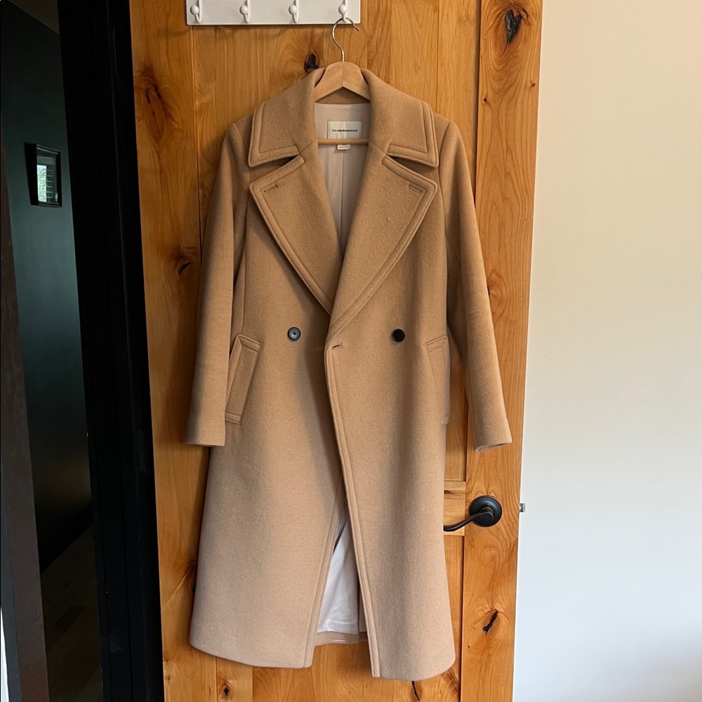 Club Monaco | Daylina Camel Wool Coat